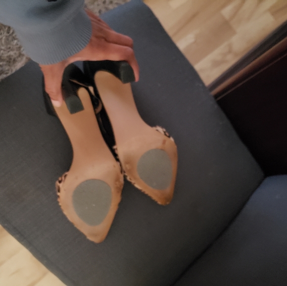 Cynthia Rowley leopard print heel 8.5 M - Picture 10 of 10